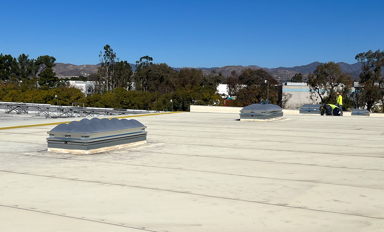 Commercial Skylight Albertsons Irvine, Ca Skylite Tec