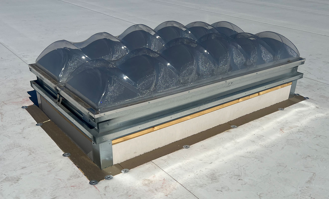 Commercial Skylights Pets Global, Valencia, CA. Skylite Tec