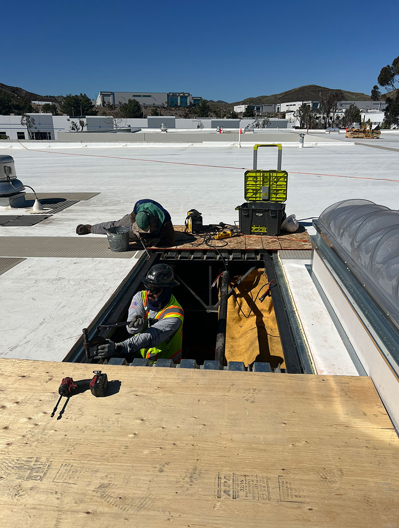 Commercial Skylights Pets Global, Valencia, CA. Skylite Tec