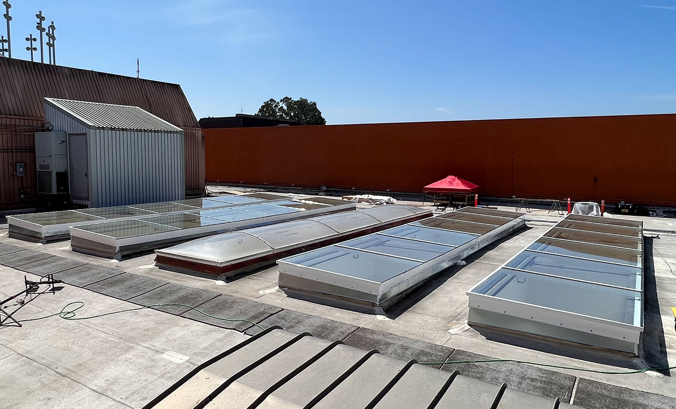 Custom Skylight Metal Framed, South Coast Plaza, Costa Mesa, CA