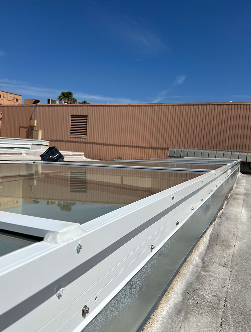 Custom Skylight Metal Framed, South Coast Plaza, Costa Mesa, CA