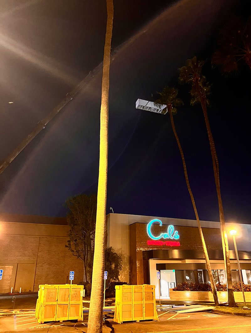 Custom Skylight Metal Framed, South Coast Plaza, Costa Mesa, CA