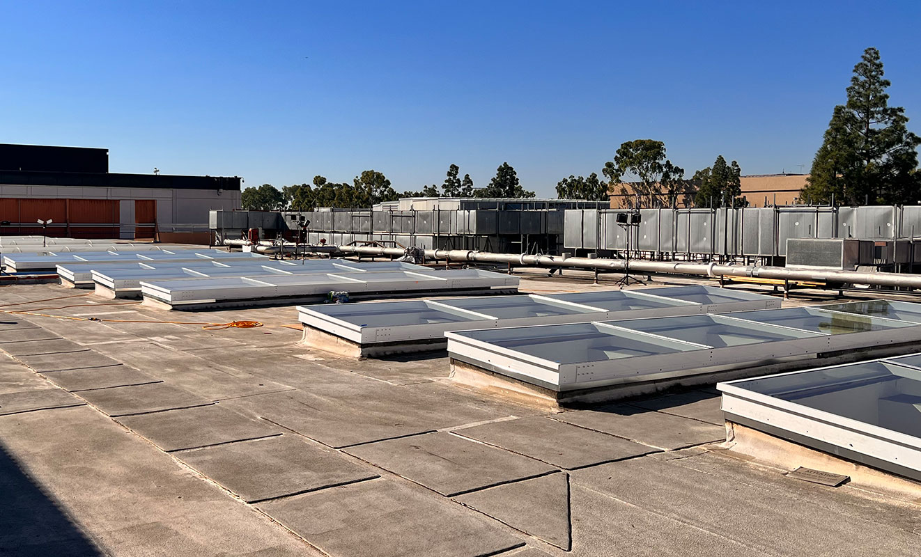 Custom Skylight Metal Framed, South Coast Plaza, Costa Mesa, CA