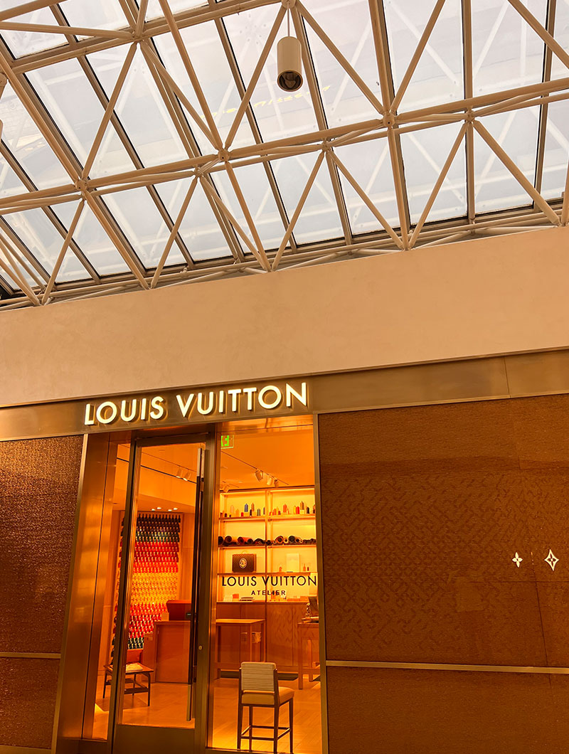 Custom Skylight Metal Framed, South Coast Plaza, Costa Mesa, CA