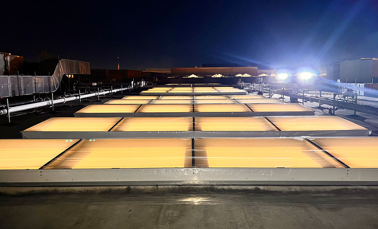 Custom Skylight Metal Framed, South Coast Plaza, Costa Mesa, CA