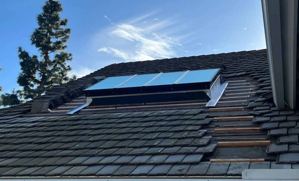 Custom Skylights White Laminated Low E Glass Yorba Linda, CA