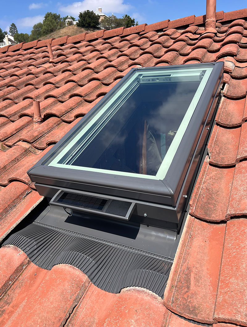 Residential Skylight - Anaheim Hills, CA Velux. Skylite Tec