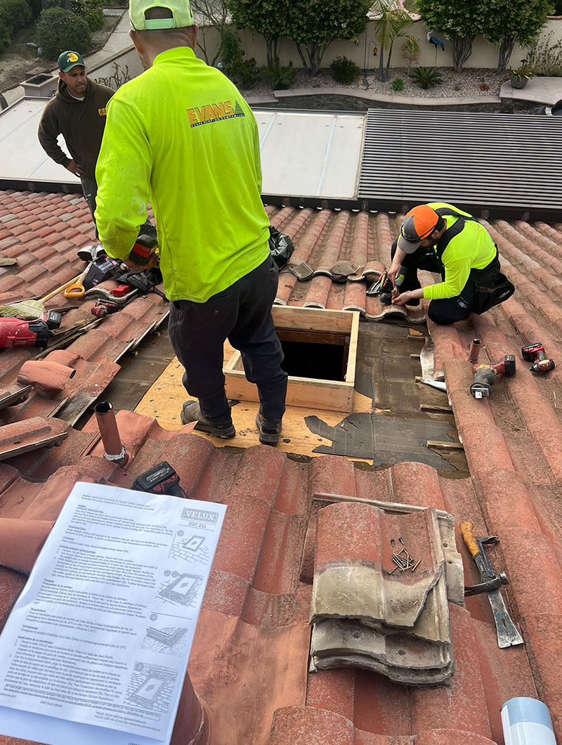 Residential Skylight - Anaheim Hills, CA Velux. Skylite Tec