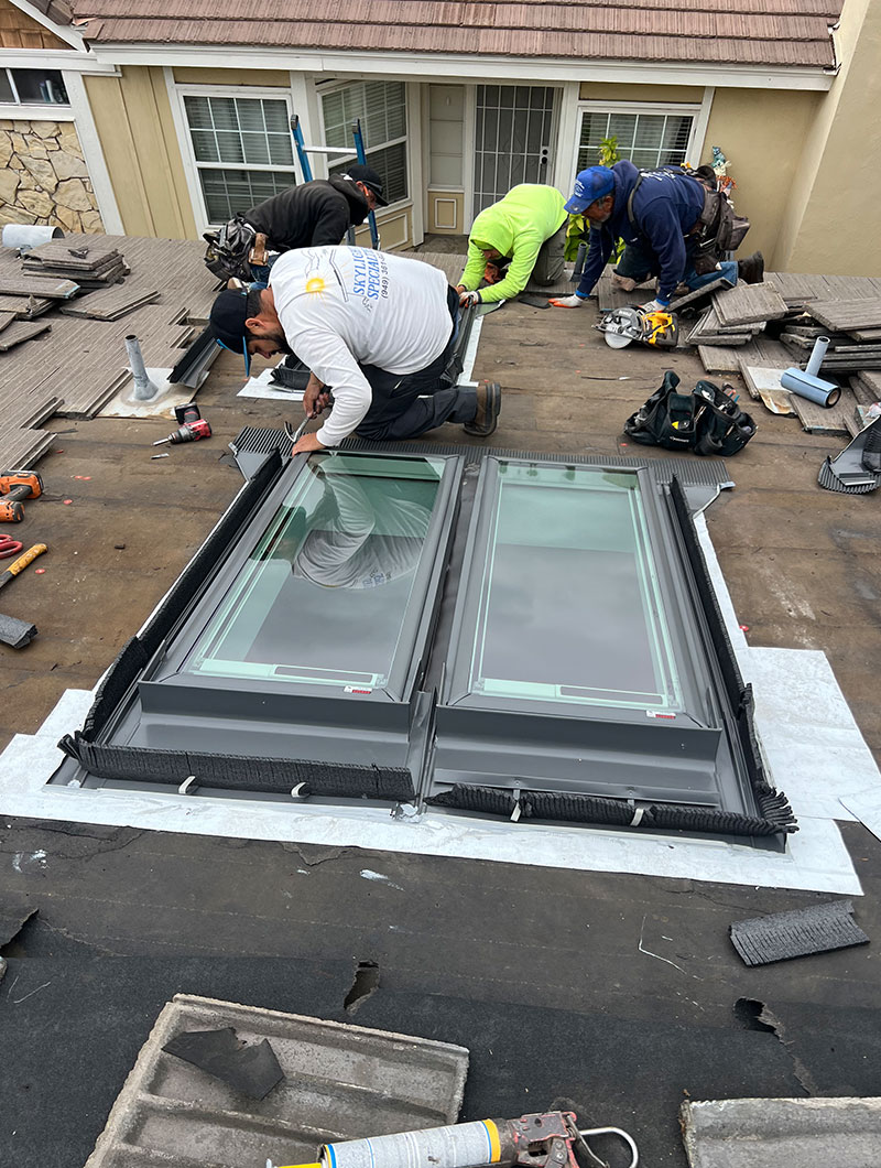 Residential Skylight - Yorba Linda, CA Velux. Skylite Tec