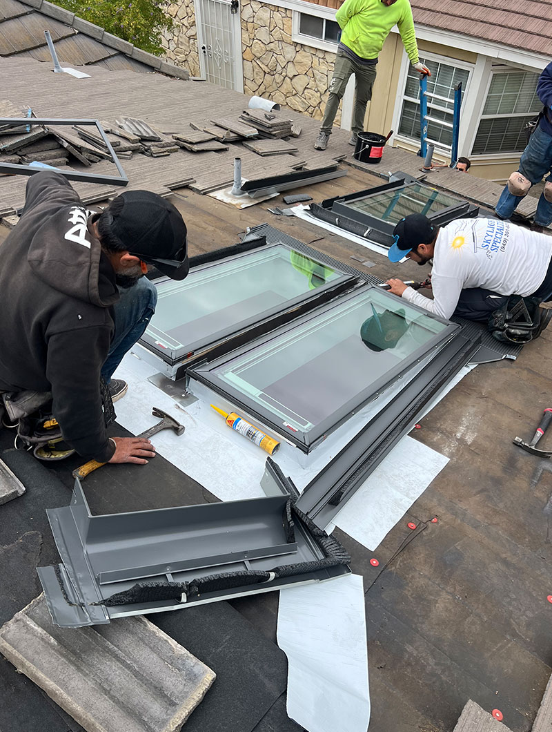 Residential Skylight - Yorba Linda, CA Velux. Skylite Tec