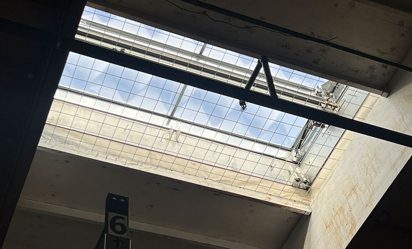 Smoke Vent Replacement - Albertsons - Irvine, CA. Skylite Tec