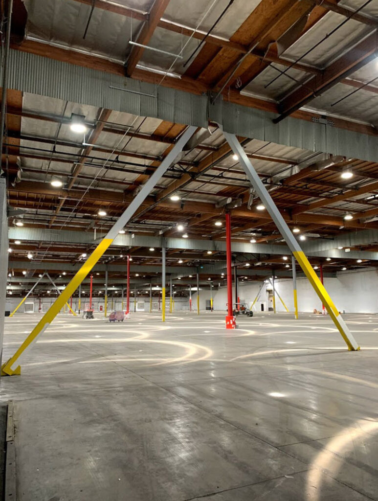 Commercial Fall Protection - Amazon Distribution - City of Industry, CA. Skylite Tec