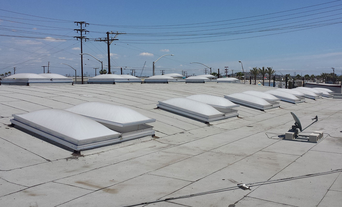 Commercial Ventilation Skylights Long Beach, CA Skylite Tec