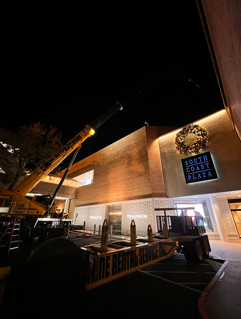 Custom Skylight Repairs - South Coast Plaza - Costa Mesa, CA. Skylite Tec