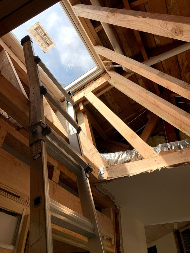 Residential Velux Skylight - Turtle Rock, Irvine, CA. Skylite Tec